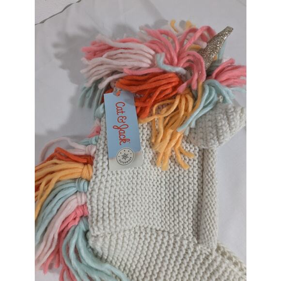 Cat & Jack Cozy Hooded Scarf Unicorn Size 8-16 NWT - Picture 2 of 6